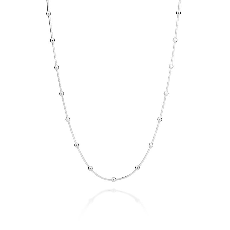 Gargantilla veneciana con bolitas macizas